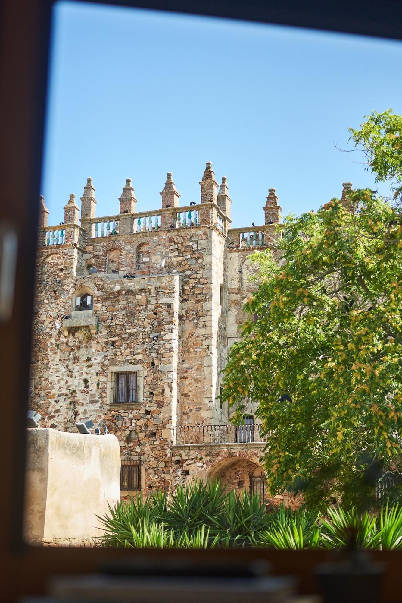 Hotel Casa Palacio Pereros Caces Kültér fotó