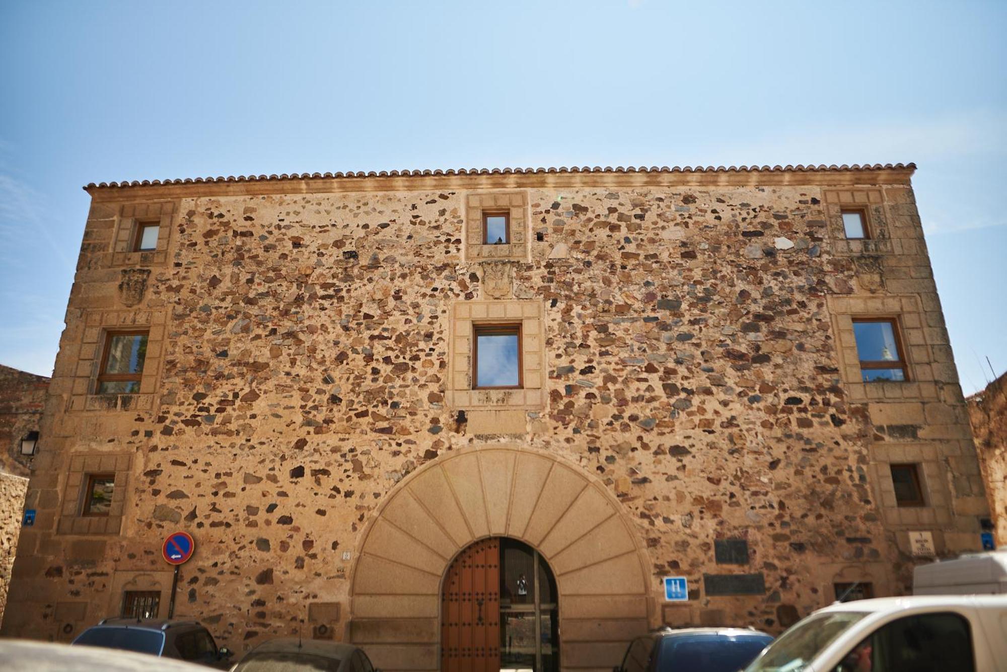 Hotel Casa Palacio Pereros Caces Kültér fotó